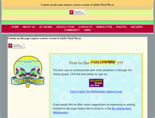 Tablet Screenshot of phellowship.net